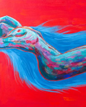Tempera on canvas
