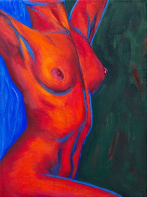 Tempera on canvas