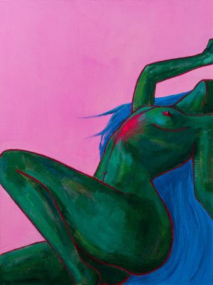 Tempera and acrylic on canvas