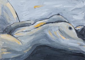 Tempera on canvas